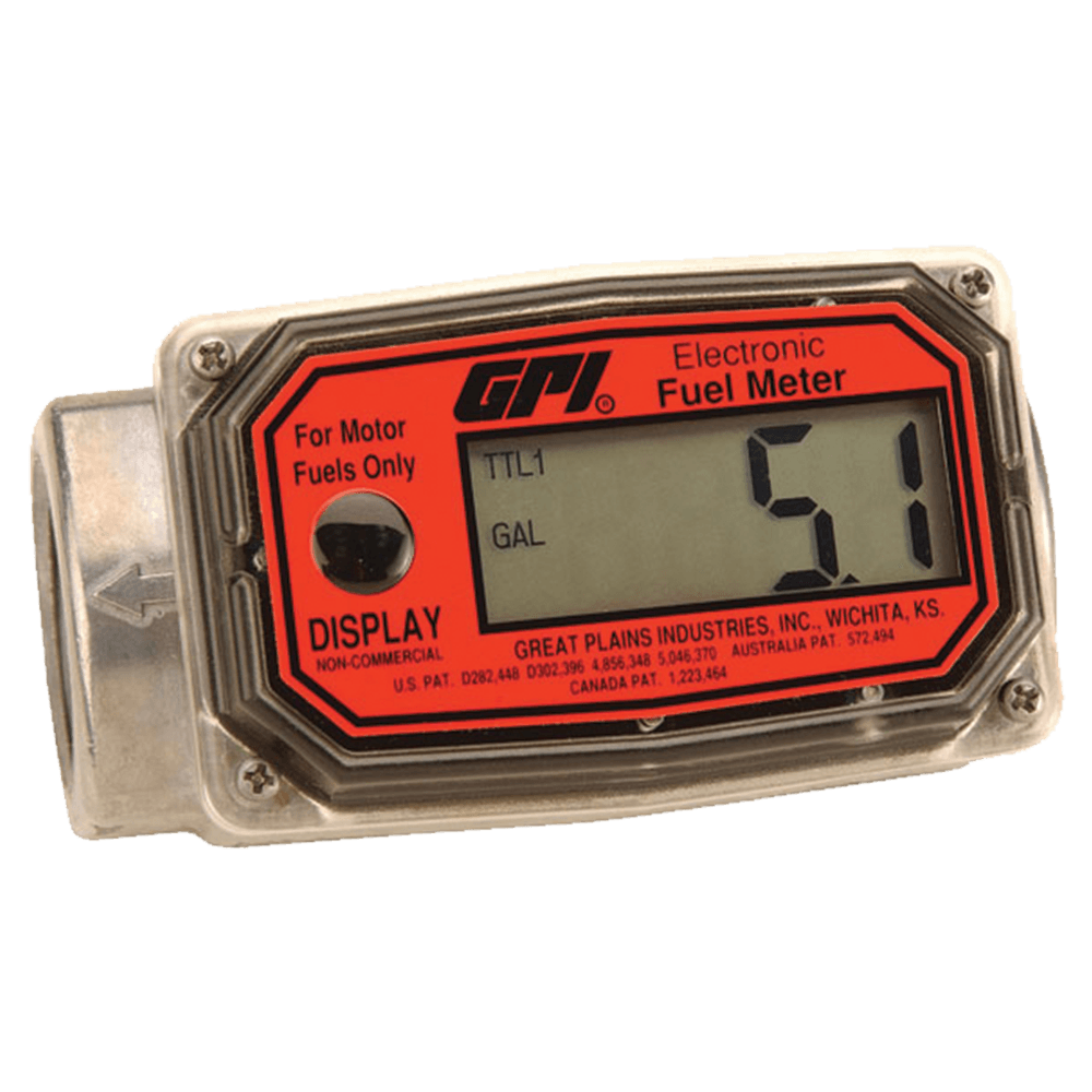 Flow Meter Digital 1in. NPT