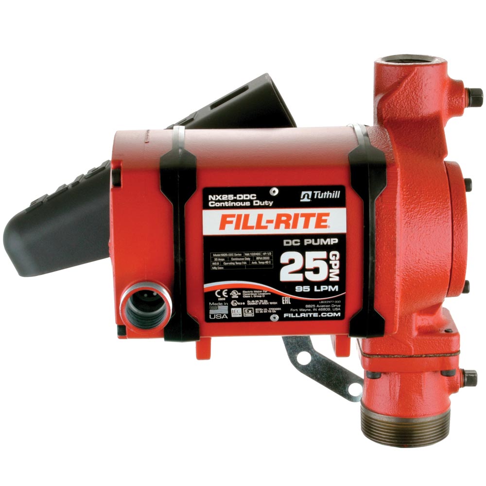 Fill-Rite Fuel Pump 12V 25GPM NX25-DDCNB-PX
