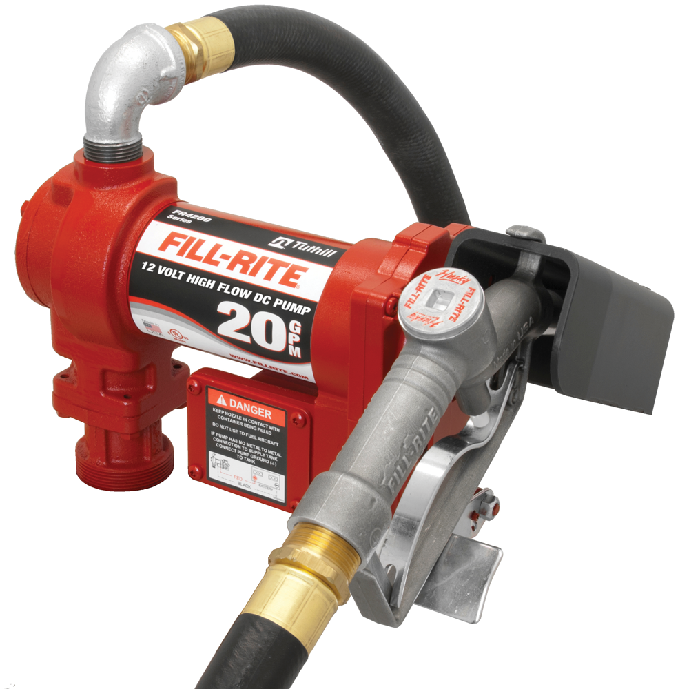 Fill-Rite 12V 20GPM Pump Kit
