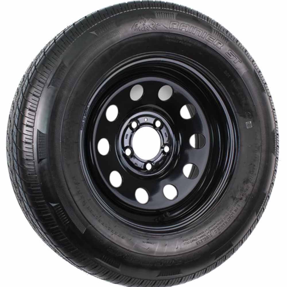 Tire and Wheel 205/75 R15 5on5 Black Mod