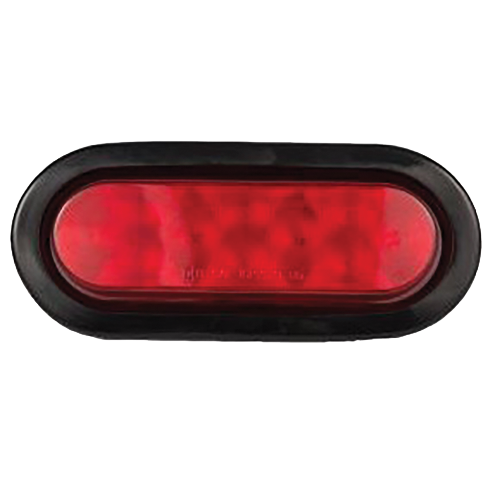 Light 6in. LED Oval Red Kit