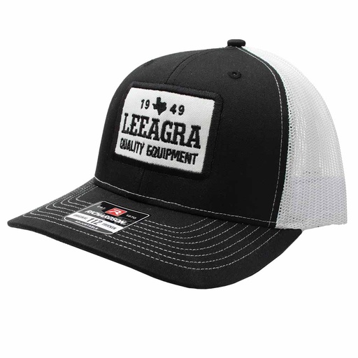 [LA-GRCAP603439] LeeAgra Ball Cap Black/White