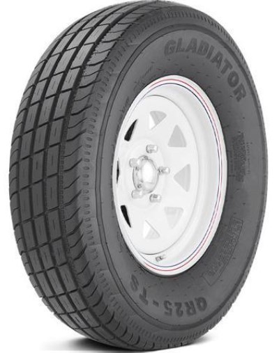 [280010] Tire and Wheel 205/75 R15 5on5 White Spoke
